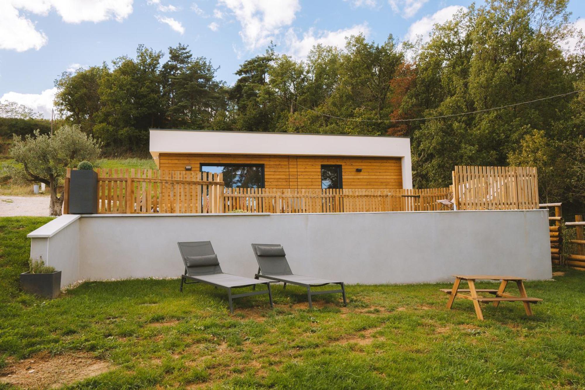 La Booa - Ecolodge En Ardeche - Piscine Privee - Ecolodgite Ozon  Екстер'єр фото